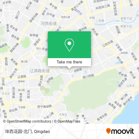 埠西花园-北门 map