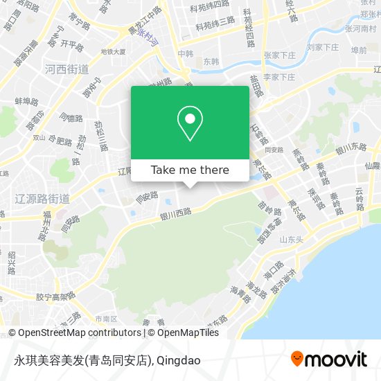 永琪美容美发(青岛同安店) map