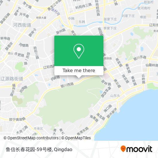 鲁信长春花园-59号楼 map
