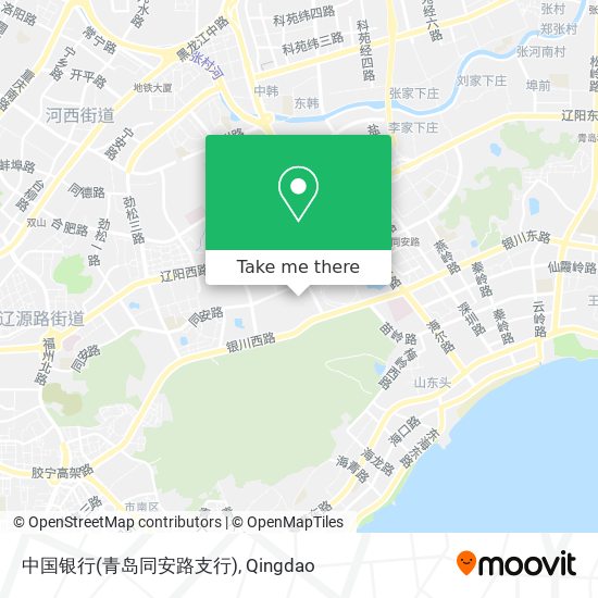 中国银行(青岛同安路支行) map