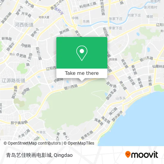 青岛艺佳映画电影城 map