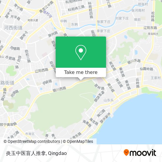 炎玉中医盲人推拿 map