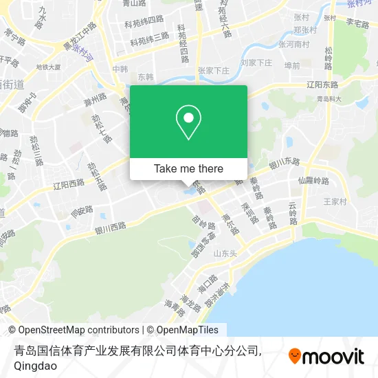 青岛国信体育产业发展有限公司体育中心分公司 map