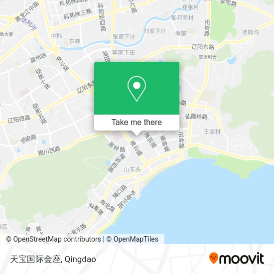 天宝国际金座 map