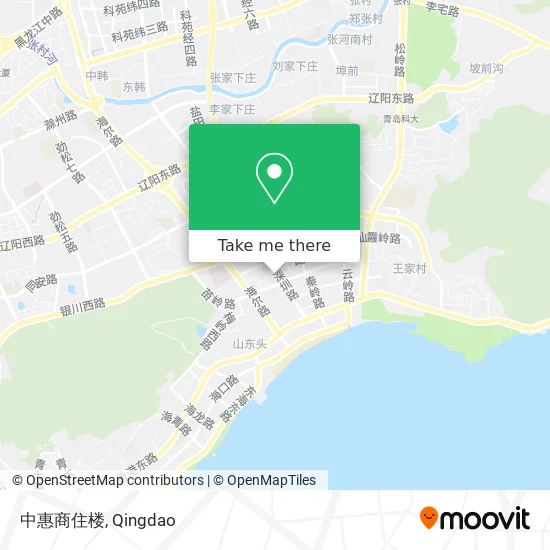 中惠商住楼 map