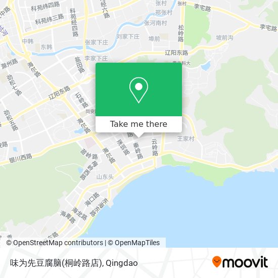 味为先豆腐脑(桐岭路店) map