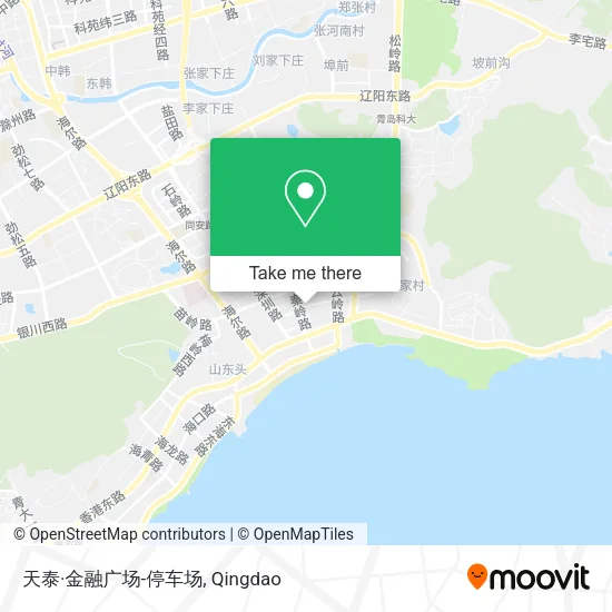 天泰·金融广场-停车场 map