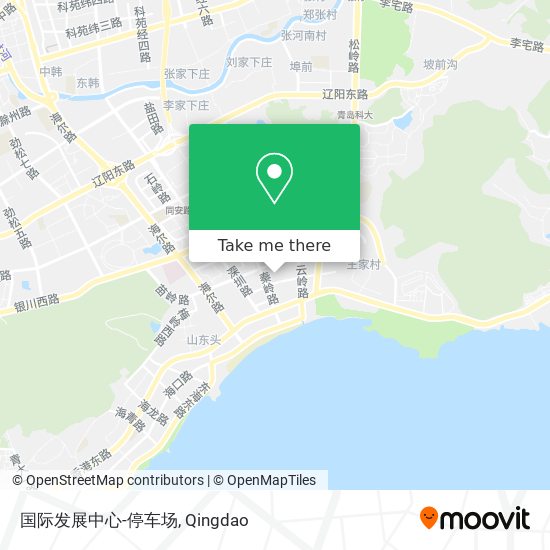 国际发展中心-停车场 map