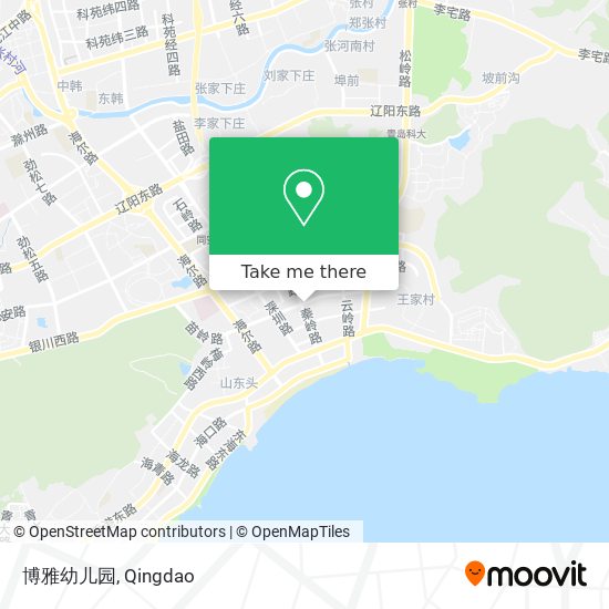 博雅幼儿园 map