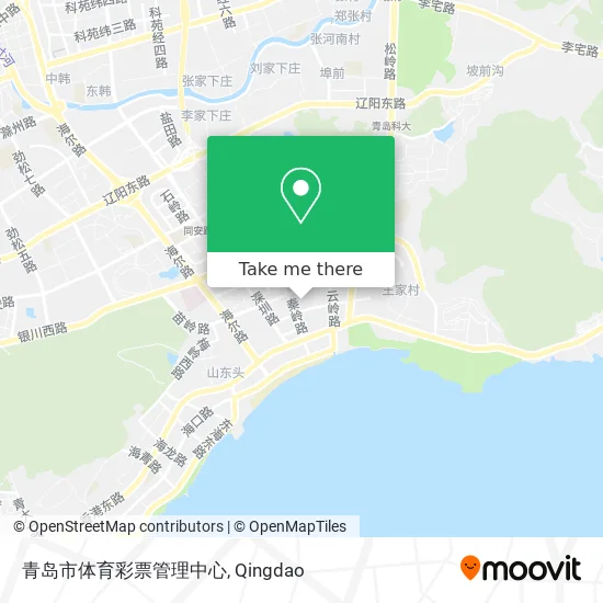 青岛市体育彩票管理中心 map