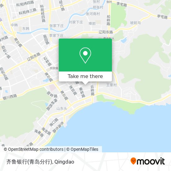 齐鲁银行(青岛分行) map
