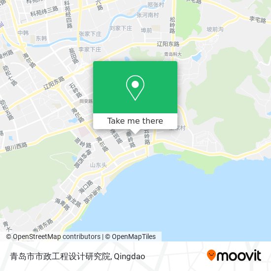 青岛市市政工程设计研究院 map