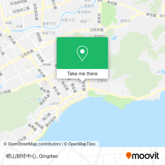 崂山财经中心 map