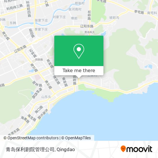 青岛保利剧院管理公司 map