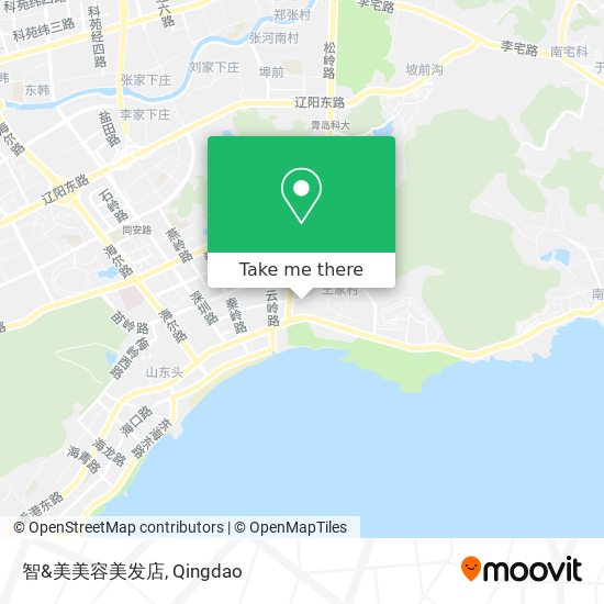 智&美美容美发店 map
