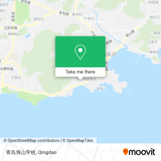 青岛海山学校 map