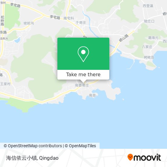 海信依云小镇 map