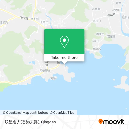 双星名人(香港东路) map