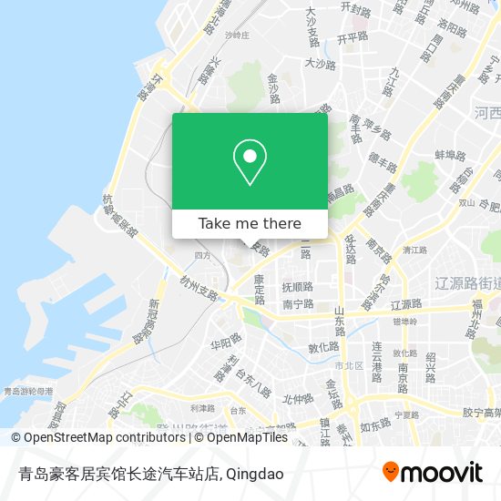 青岛豪客居宾馆长途汽车站店 map