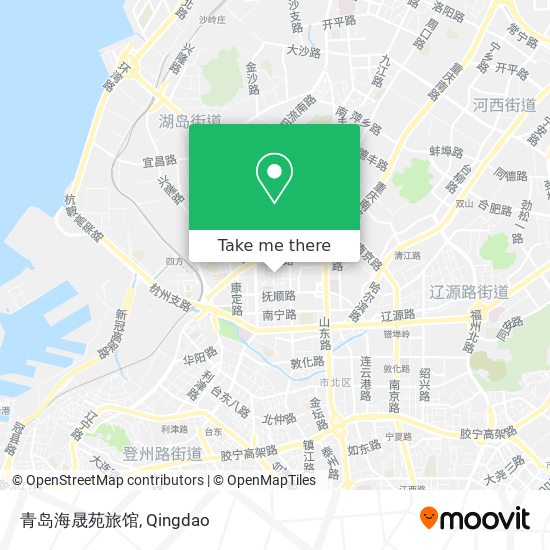 青岛海晟苑旅馆 map