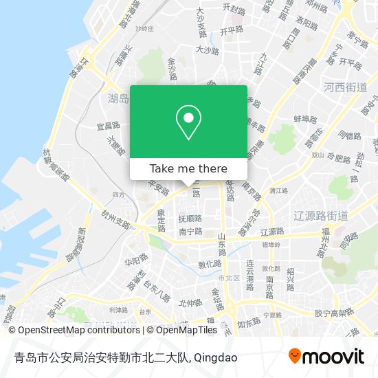 青岛市公安局治安特勤市北二大队 map