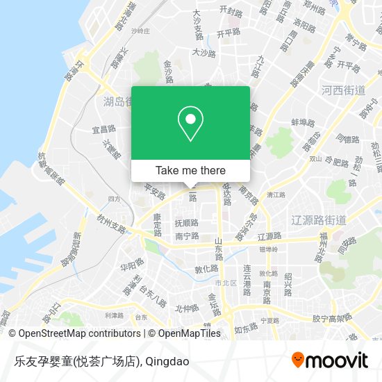 乐友孕婴童(悦荟广场店) map