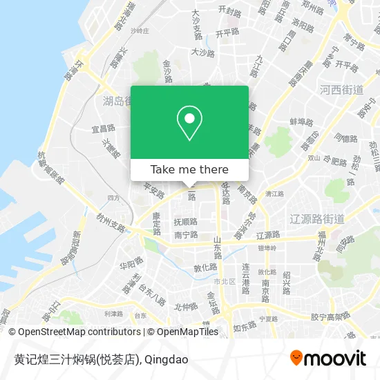 黄记煌三汁焖锅(悦荟店) map