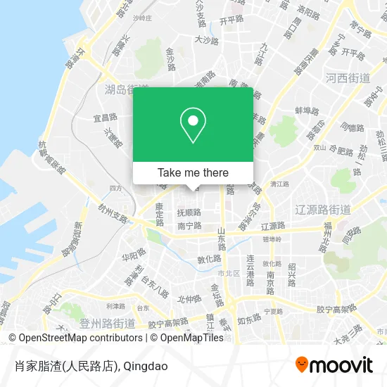 肖家脂渣(人民路店) map