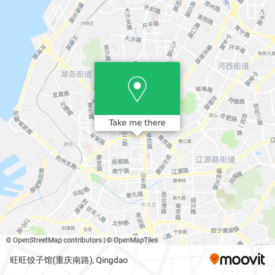 旺旺饺子馆(重庆南路) map
