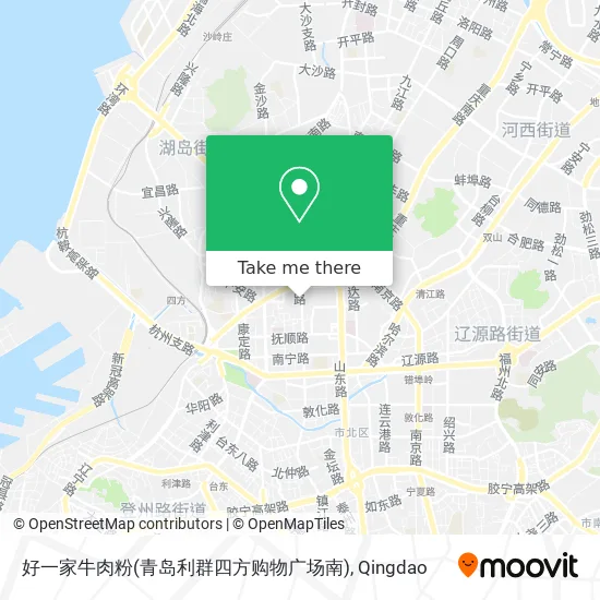 好一家牛肉粉(青岛利群四方购物广场南) map
