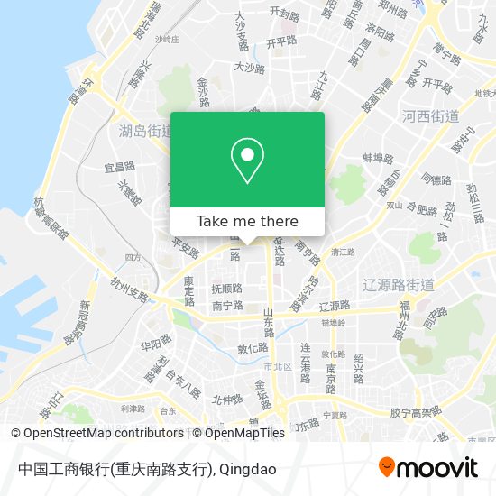 中国工商银行(重庆南路支行) map