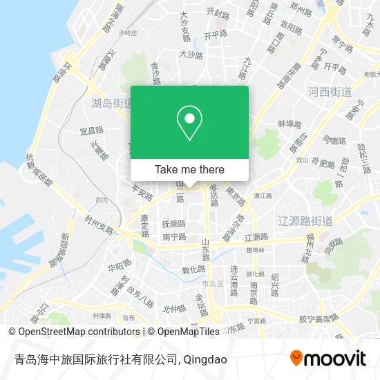 青岛海中旅国际旅行社有限公司 map