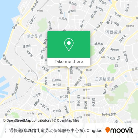 汇通快递(阜新路街道劳动保障服务中心东) map