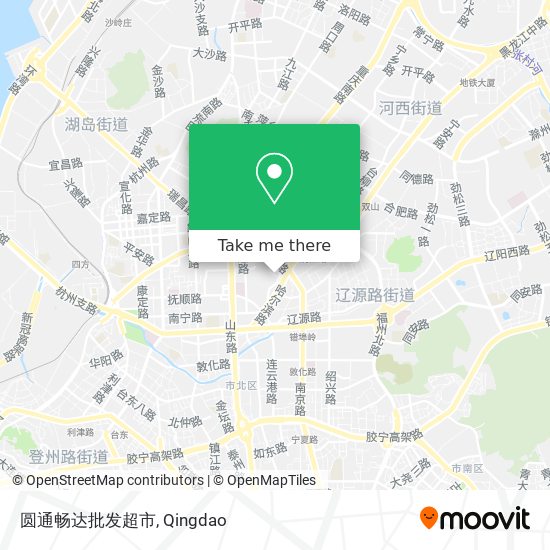 圆通畅达批发超市 map