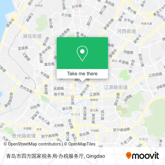青岛市四方国家税务局-办税服务厅 map