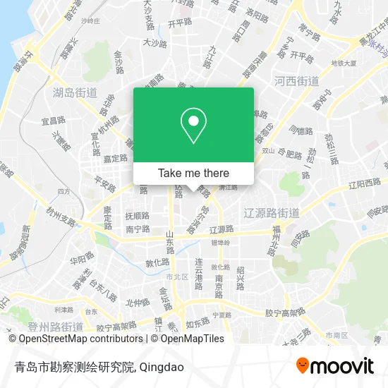 青岛市勘察测绘研究院 map