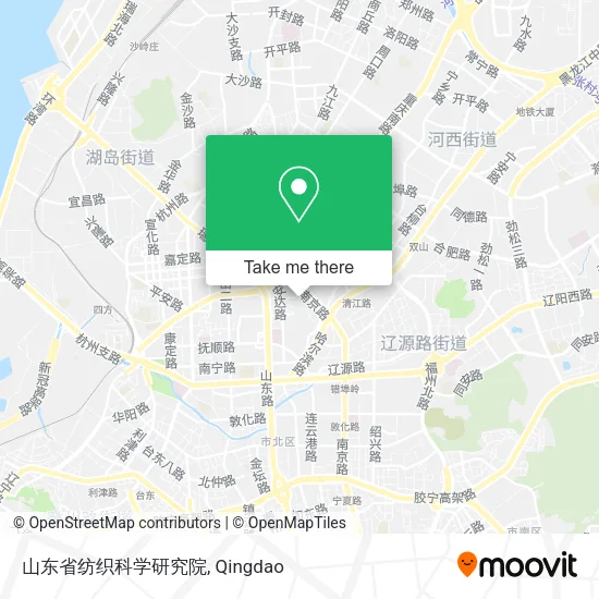 山东省纺织科学研究院 map