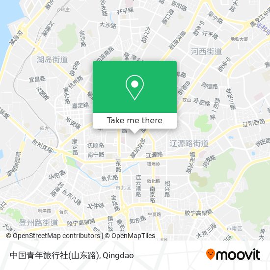 中国青年旅行社(山东路) map