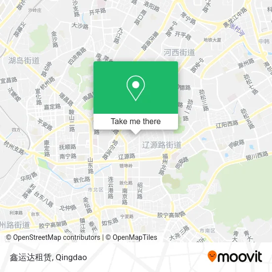 鑫运达租赁 map
