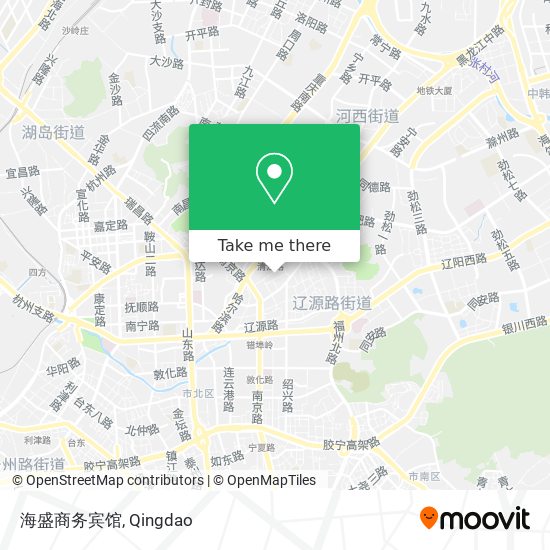 海盛商务宾馆 map