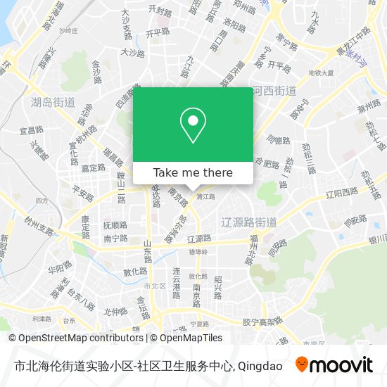 市北海伦街道实验小区-社区卫生服务中心 map