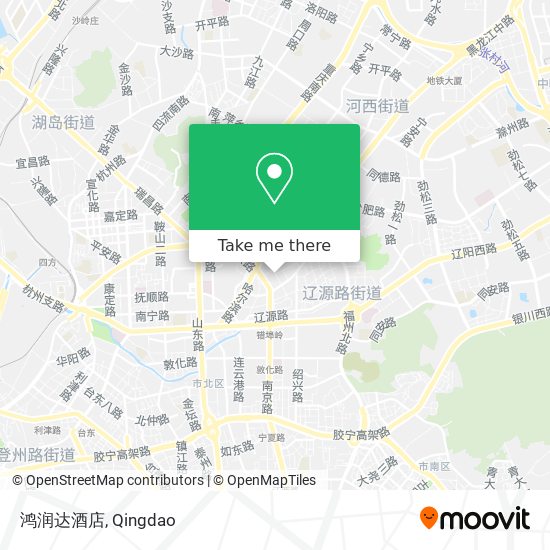 鸿润达酒店 map
