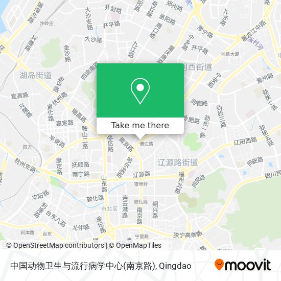 中国动物卫生与流行病学中心(南京路) map
