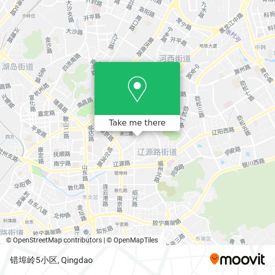 错埠岭5小区 map