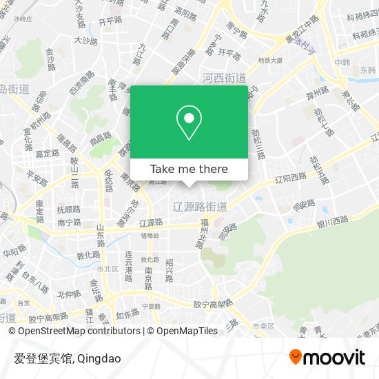 爱登堡宾馆 map