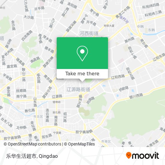 乐华生活超市 map