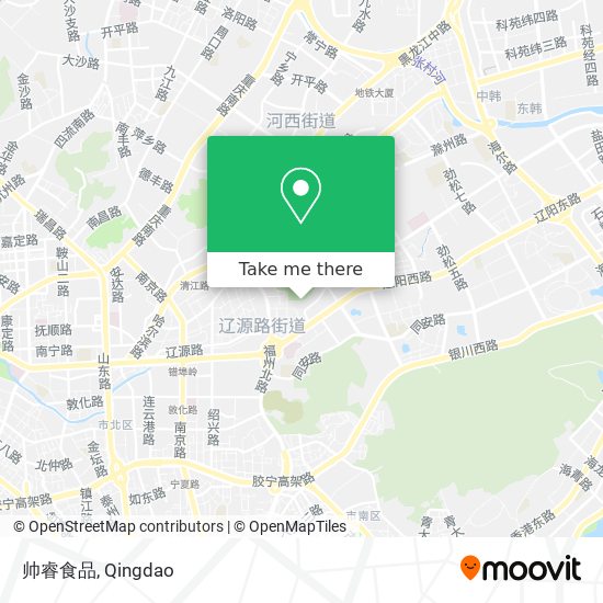 帅睿食品 map