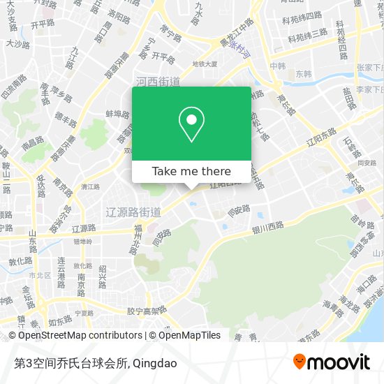 第3空间乔氏台球会所 map