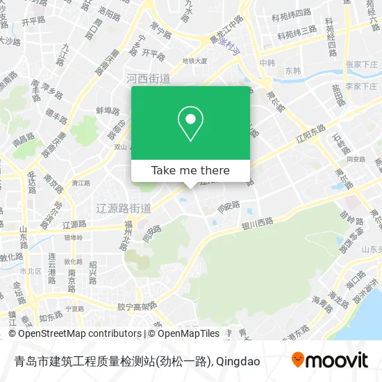 青岛市建筑工程质量检测站(劲松一路) map