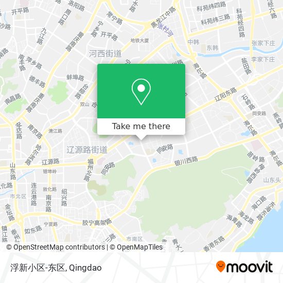 浮新小区-东区 map